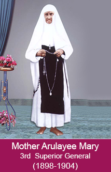 Mother Arulayee Mary (1898-1904)